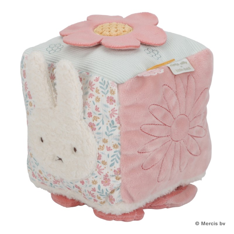 miffy x Little Dutch キューブトイ/ラッキーブロッサムPK